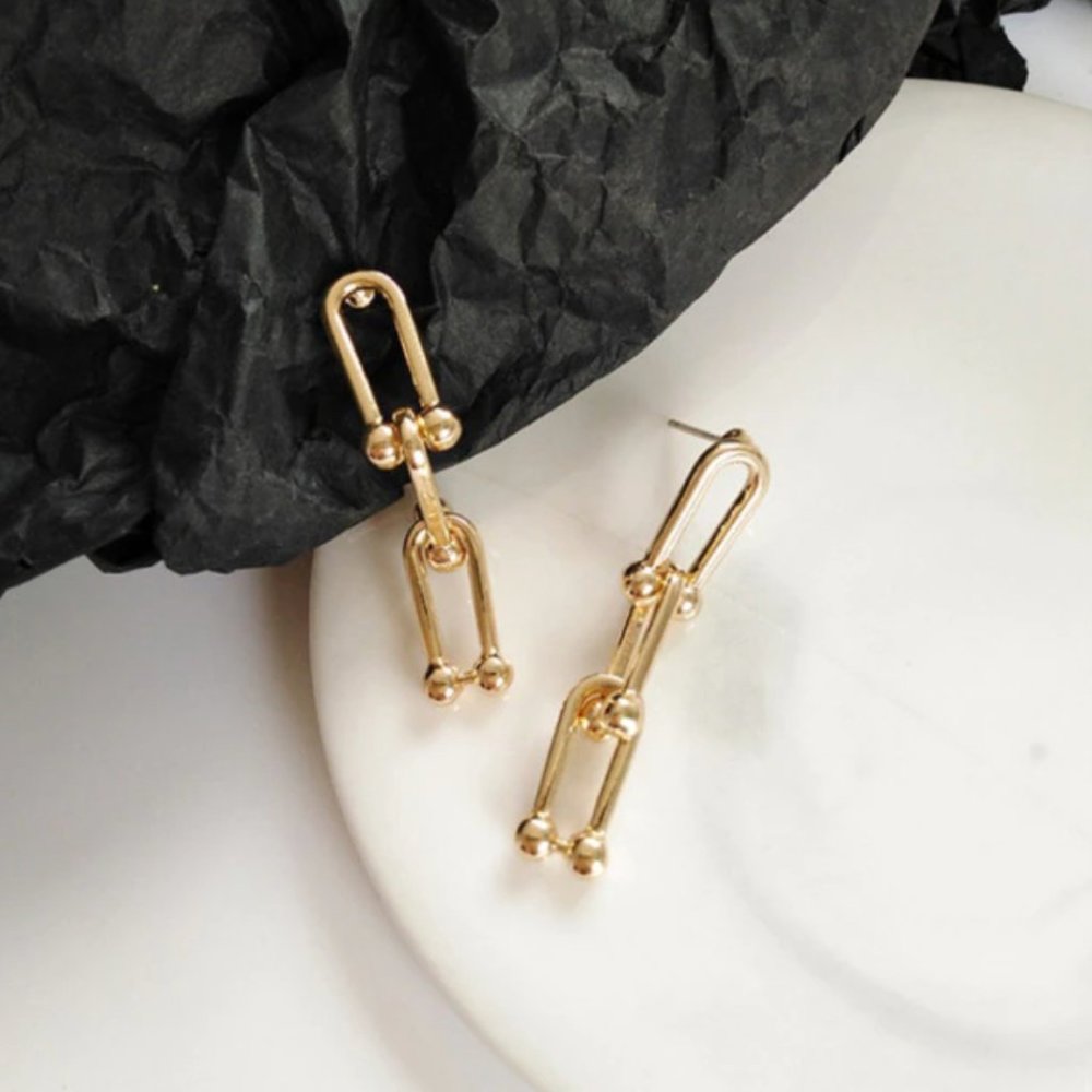 Chain Drop Earrings